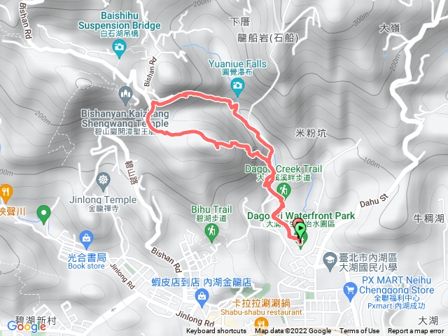 內溝溪O型健走