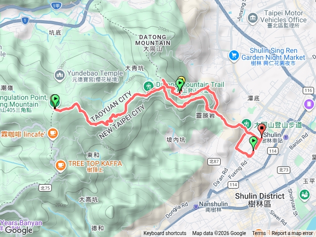 大同山-青龍嶺-大棟山預覽圖