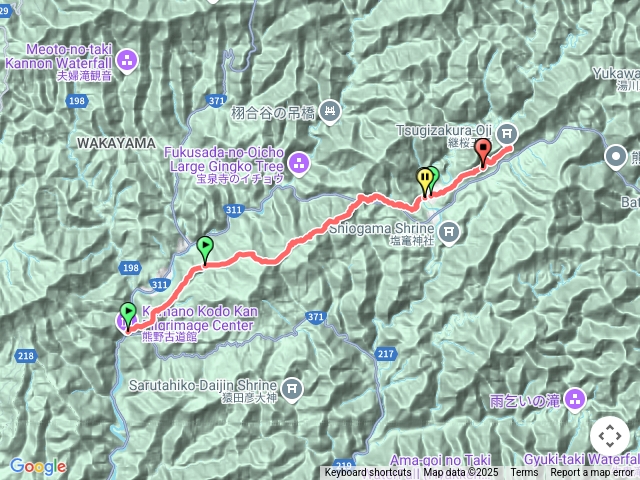 滝尻到繼櫻王子day2