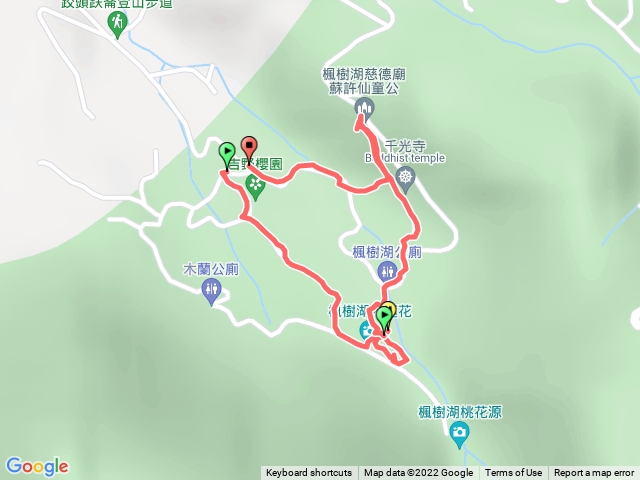 楓樹湖步道