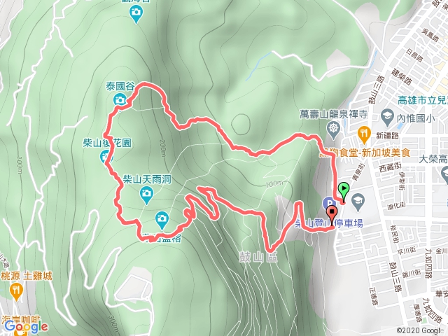 柴山O型登山道