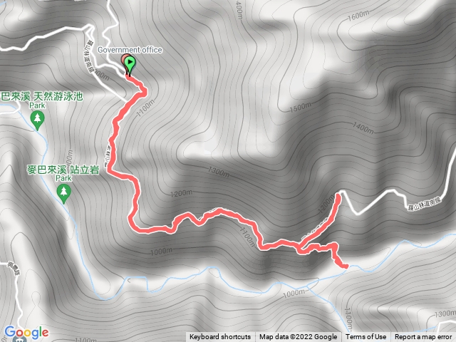 ⛰️羅山林道南線-麥巴萊溪-📆2022.01.23