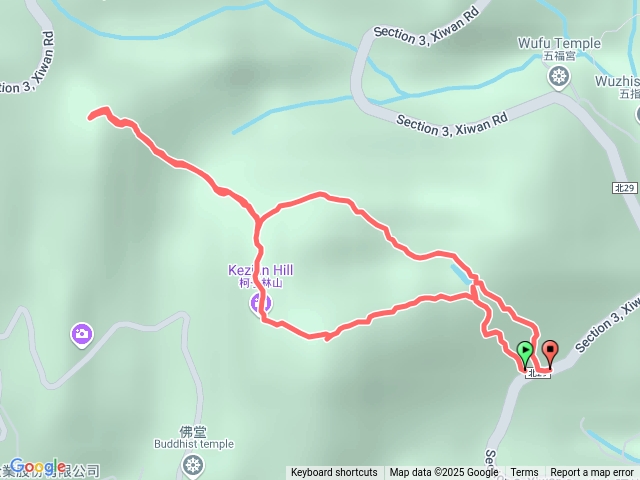 如意湖-柯子林山-金面山-火燒坪山O型 2024.01.01預覽圖