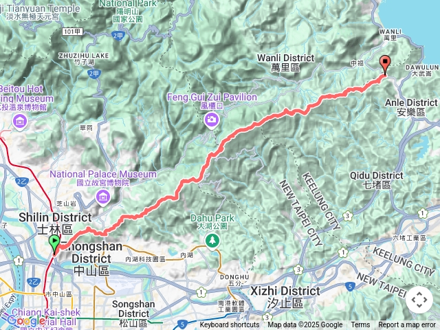 界寮縱走(劍潭→界寮)