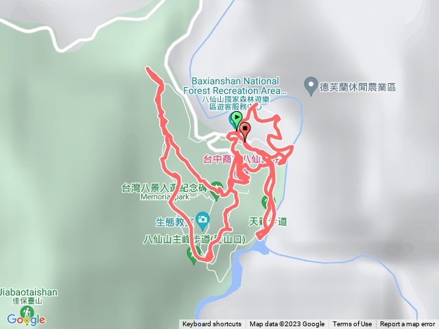 八仙山森林遊樂區