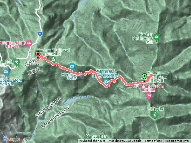 20220706玉山下山