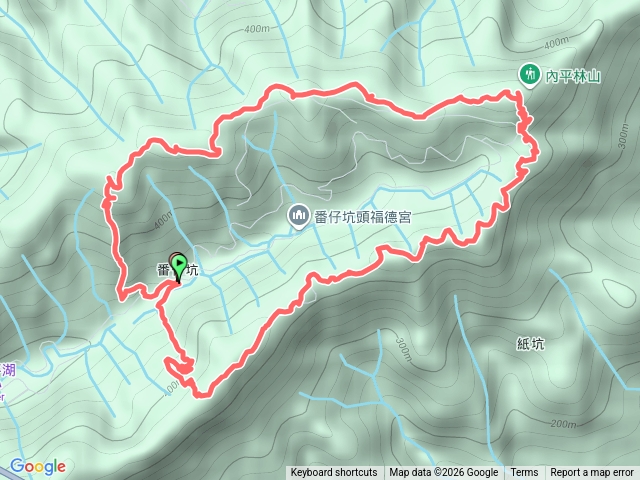 平湖東西段步道（內平林山三角點）預覽圖