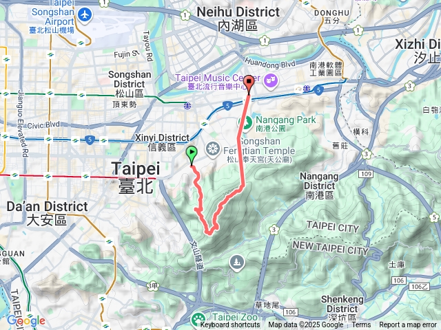 豹山溪步道、拇指山、四獸山步道