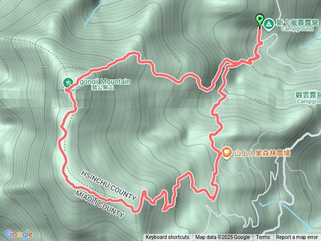 鵝公髻山預覽圖