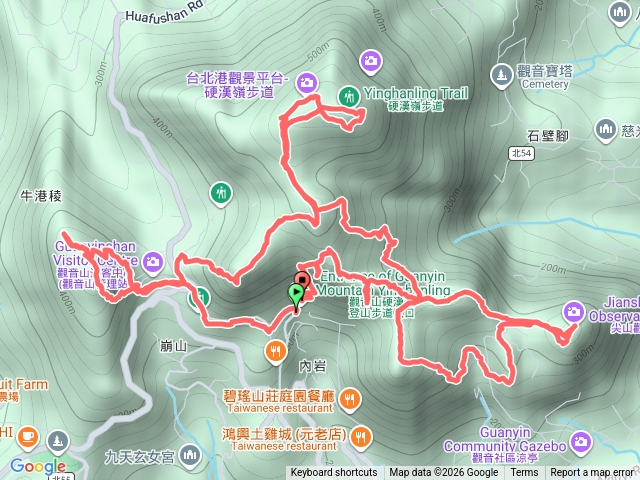 20260214-觀音山（19+2）連峰-第42刷-類雲海之旅-鶴嶺停車場起登預覽圖