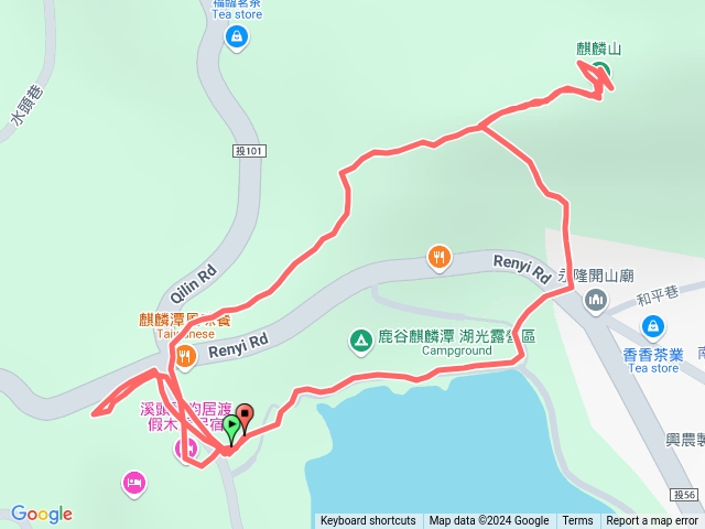 麒麟湖尖子頂山O型