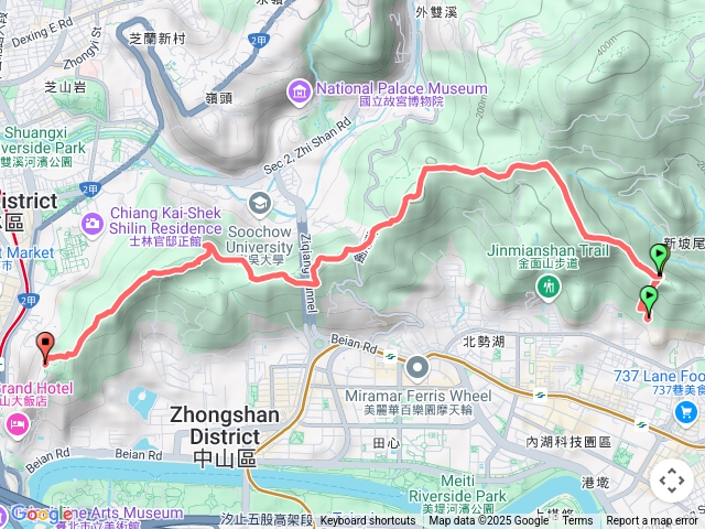金面山到老地方