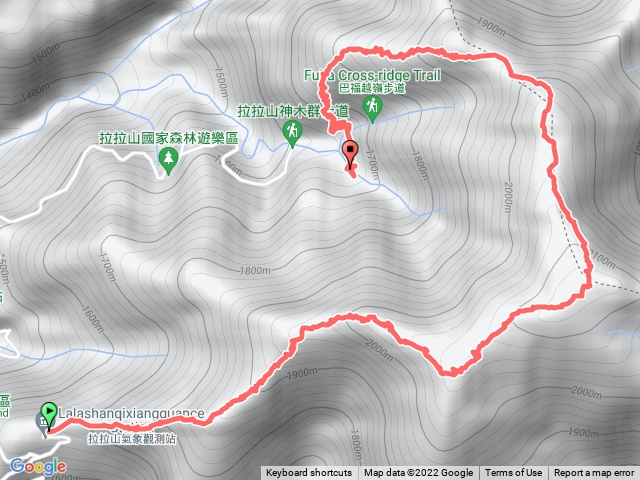 塔曼山到拉拉山