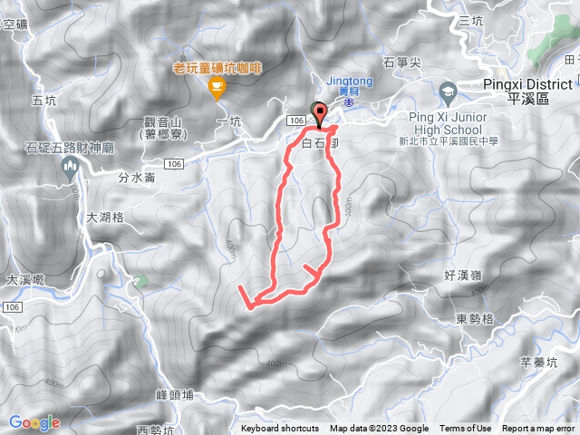 2023.8.20平溪峰頭尖忘憂古道O型