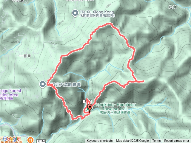 熊空加九嶺竹坑山