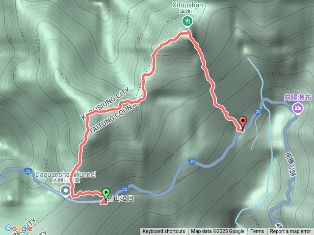 關山嶺山縱走溪頭山