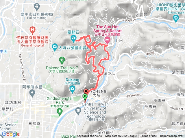 馬路上風動石來回