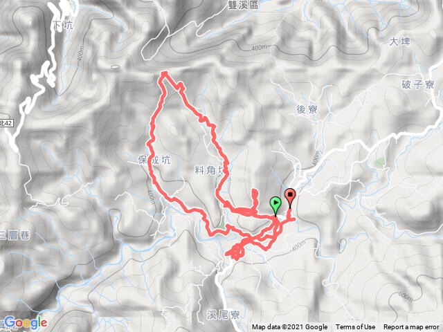 3/13崩山坑古道、溪尾寮山、保成坑古道、虎豹潭步道O走