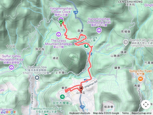 陽明山健行