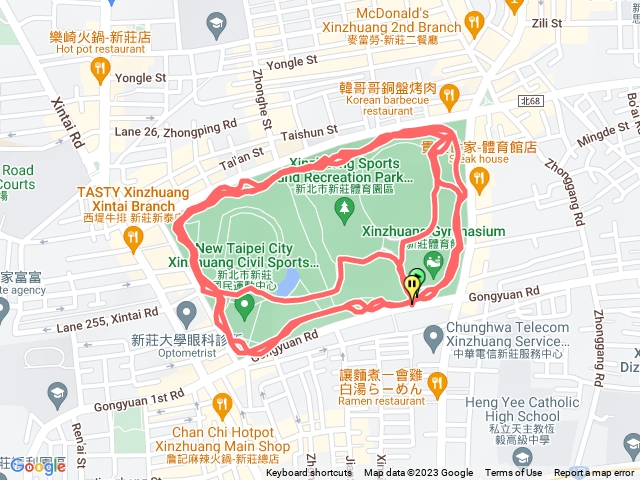 6/24運動公園晨走5K