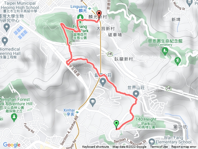 萬美社區-中埔山-富陽生態公園