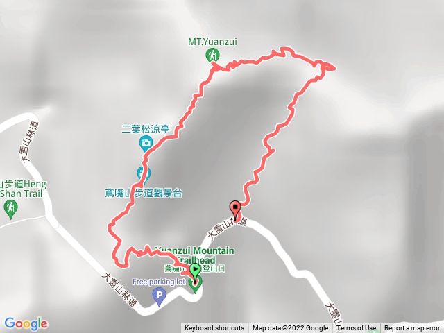 鳶嘴山步道