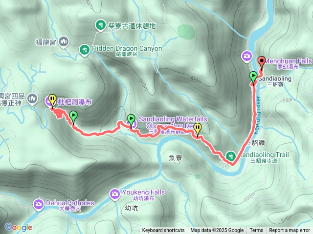 三貂嶺瀑布群步道