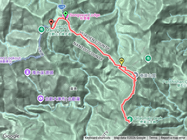 奇萊主峰