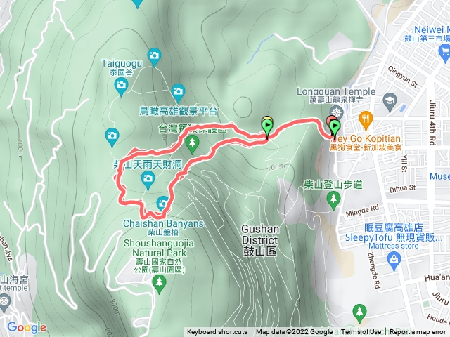 北壽山好漢坡兩趟