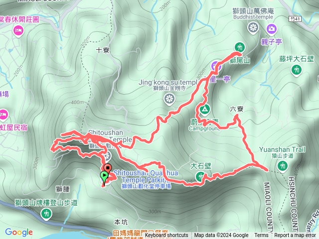 小百岳獅山古道20241212