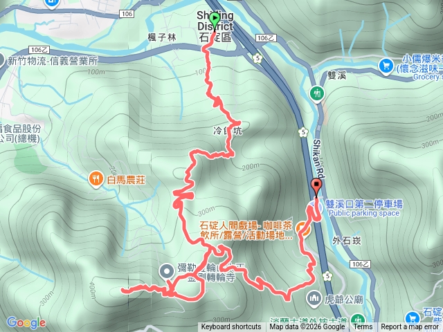 冷飯坑、楓子林.烏月山115.01.04