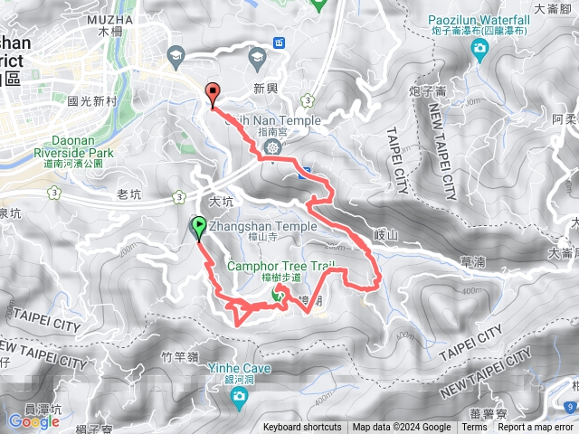 2024臺北大縱走第七段：世界山莊至飛龍步道政大後山202403031531