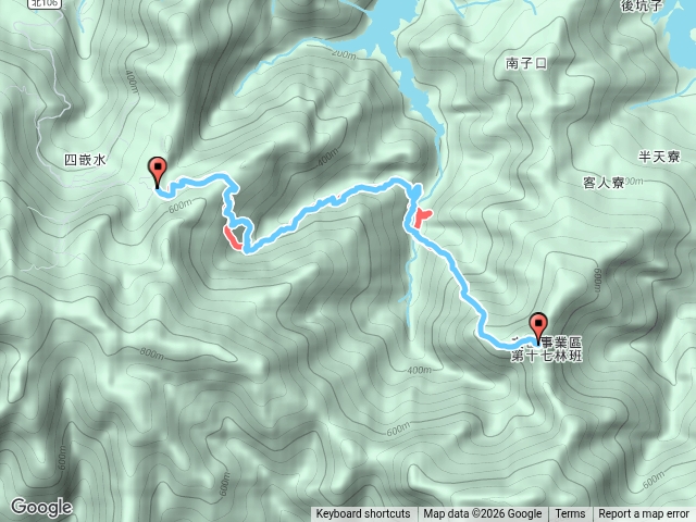 落鳳山北峰新路徑