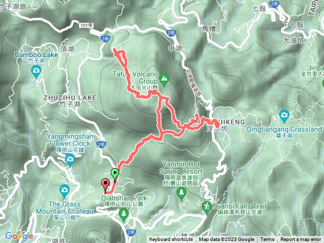 苗圃、小油坑、冷水坑三進三出預覽圖