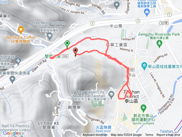 黎明里花園走道