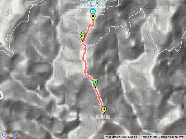 大雪山小木屋-波津加來回