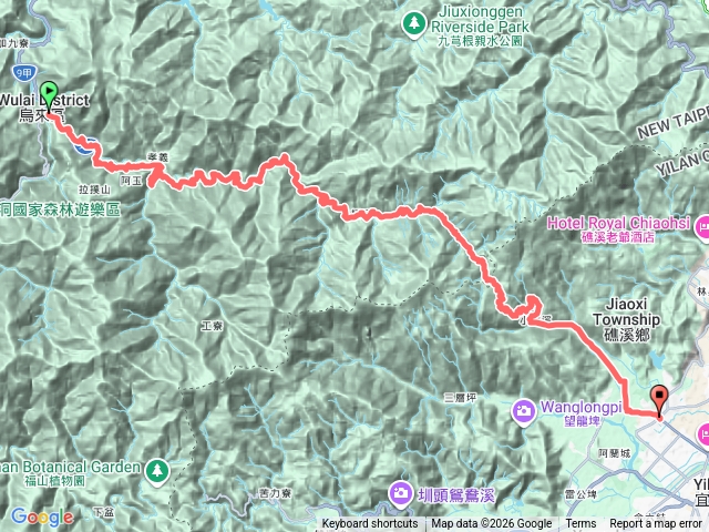 桶後林道+桶後越嶺(從烏來到宜蘭)預覽圖