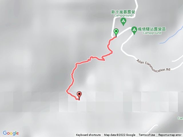 愛心瀑布下游戲水區午後