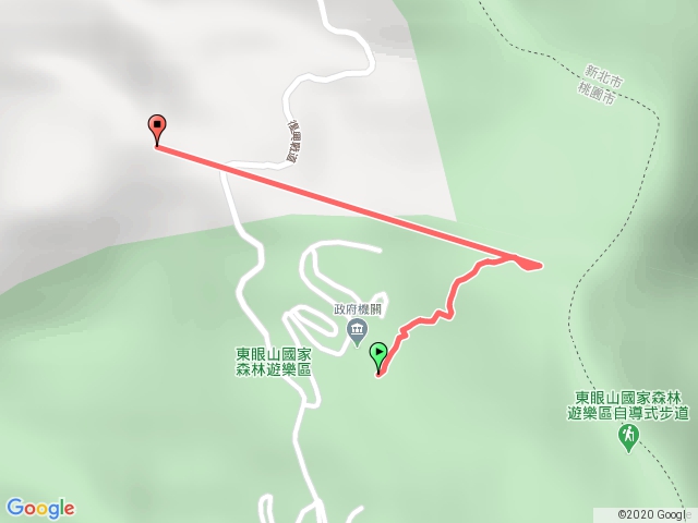 東眼山三角點，