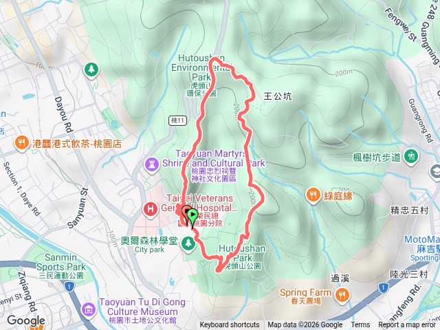 虎頭山步道預覽圖