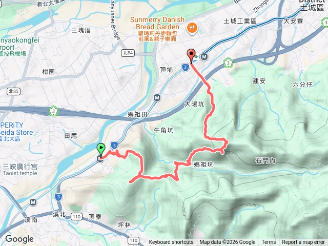 2026-08-02三鶯線長壽山站-長壽山-猴洞-大暖尖山-捷運頂埔站預覽圖