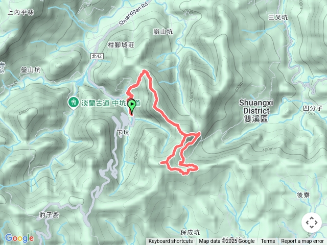 雙溪下坑福德宮570峰柑腳山大埤格P形
