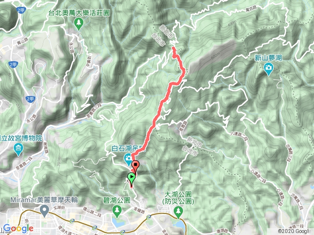 白石湖到五指山、風櫃嘴