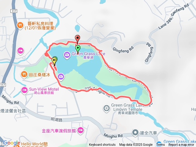 青草湖環湖步道