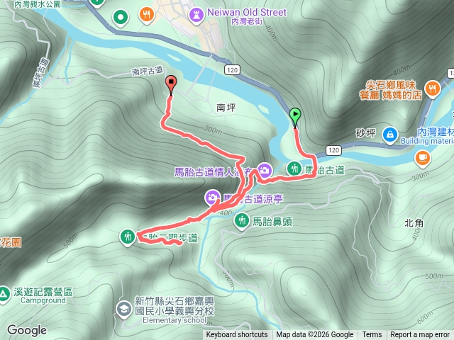 馬胎古道+南坪古道預覽圖