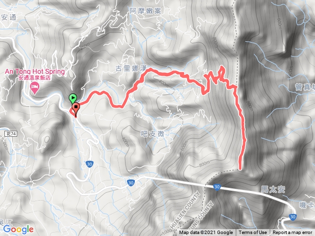 安通越嶺古道西段順爬安通越山預覽圖