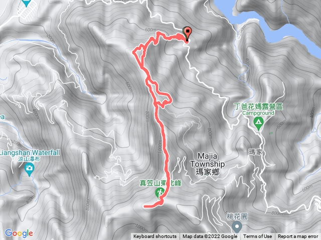 白賓山真笠山真笠山東北峰