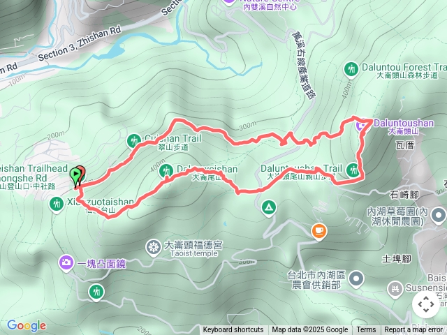 大崙尾山大崙頭山碧山步道