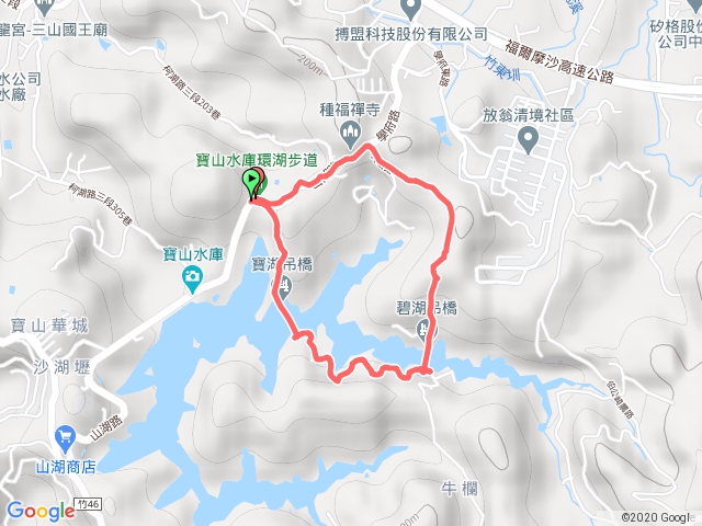 寶山水庫環湖步道