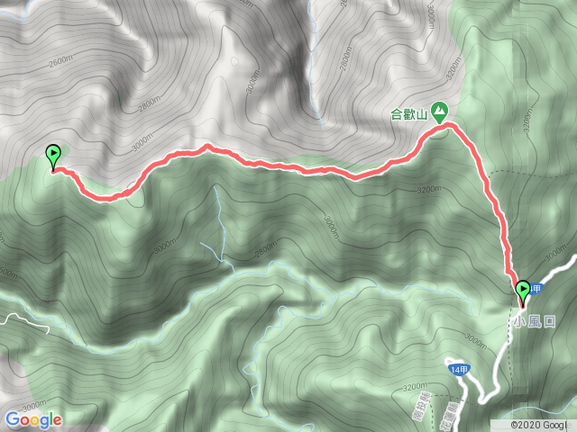 2020.04.26 合歡西北峰